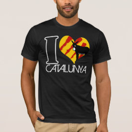 Camiseta I Love Catalunya