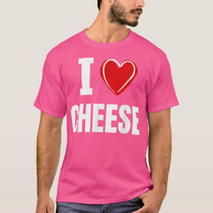 Camiseta I love cheese
