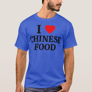 Camiseta I Love Chinese Food Heart Copy