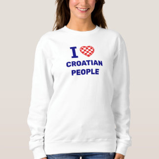 Camiseta I Love Croatian People