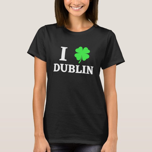 CAMISETA I LOVE DUBLIN (Frente)