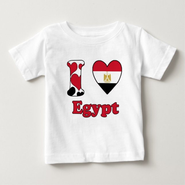 Camiseta I love Egypt (Frente)