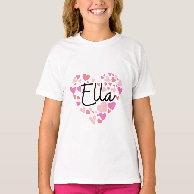 Camiseta I love Ella (Frente)