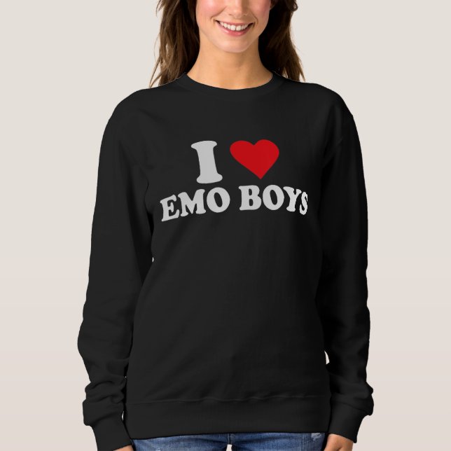 Camiseta I Love Emo Boys (Frente)
