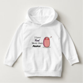Camiseta I LOVE FOOD MORE THAN PEOPLE "kawaii Potato"