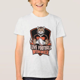 Camiseta I love football 