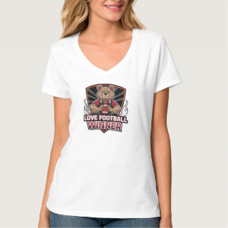 Camiseta I love football 