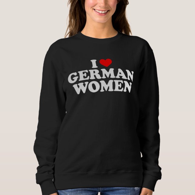 Camiseta I Love German Women (Frente)