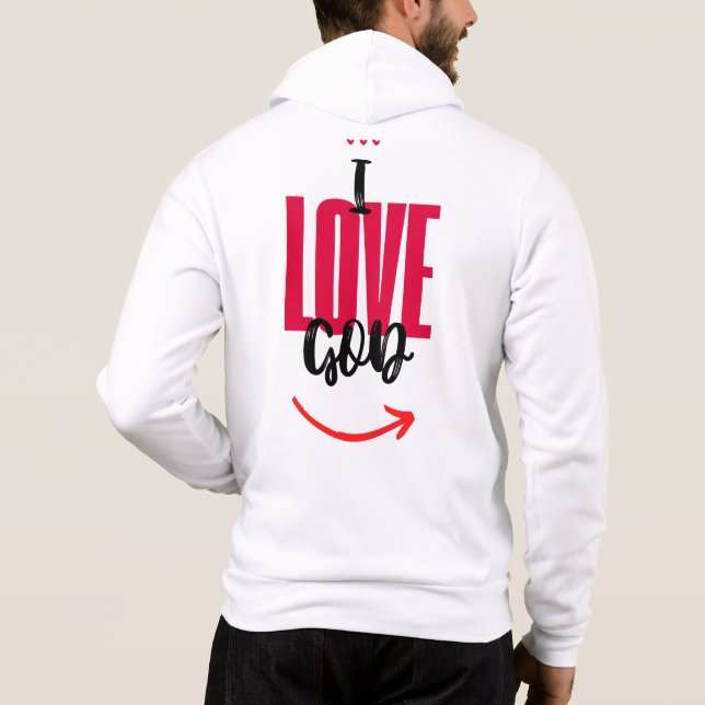 Camiseta I Love God (Verso)
