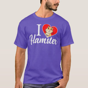 Camiseta I Love Hamster D001-0094A