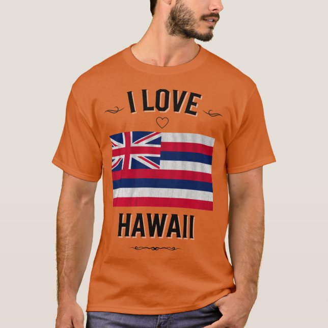 Camiseta I Love Hawaii (Frente)