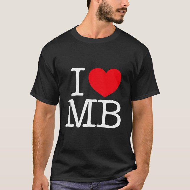 Camiseta I Love He Mb (Frente)