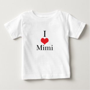 Camiseta I Love (Heart) Mimi