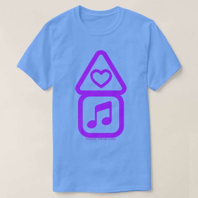 Camiseta I Love House Music  (Frente do Design)