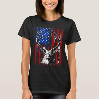 Camiseta I love hunting because it shows my fun and