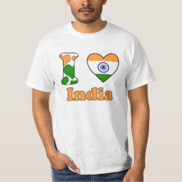 Camiseta I love India