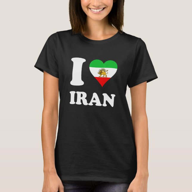 Camiseta I Love Iran Lion (Frente)