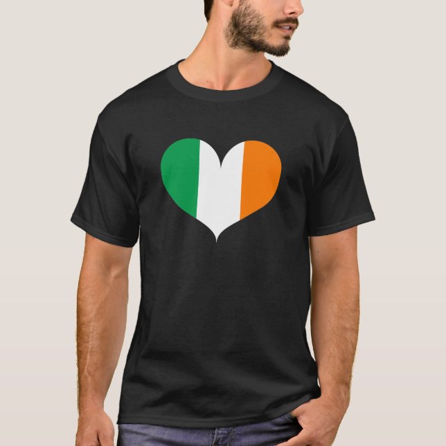 Camiseta I Love Ireland Flag (Frente)