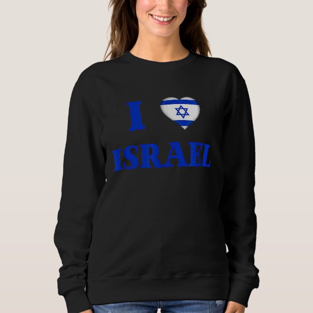 Camiseta I Love Israel Independence Day Yom Haatzmaut Jewis (Frente)