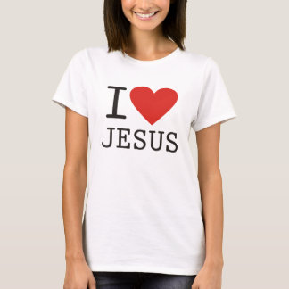 Camiseta I Love Jesus