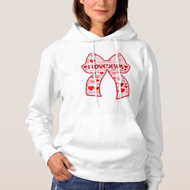 CAMISETA  I LOVE  JESUS BOWS (Frente)