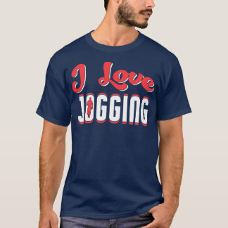 Camiseta I love jogging 1