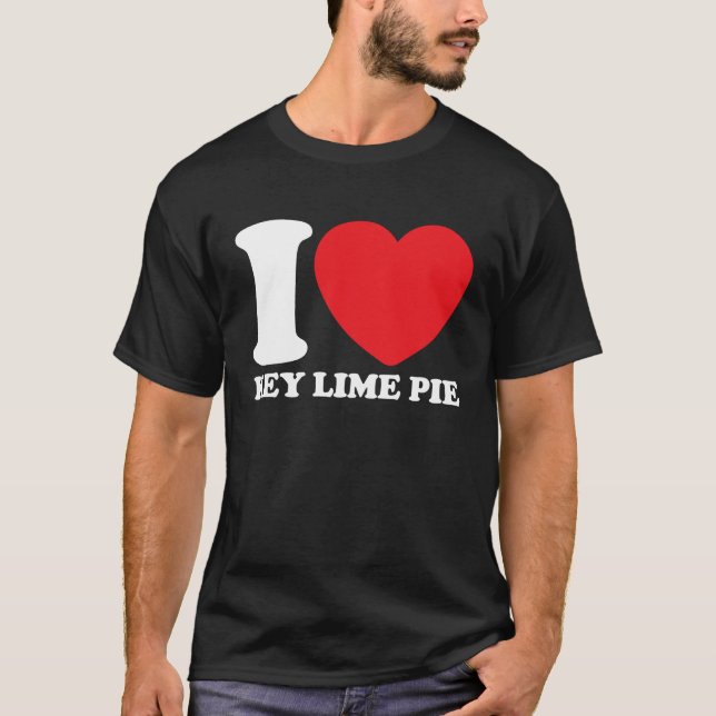 Camiseta I Love Key Lime Pie (Frente)
