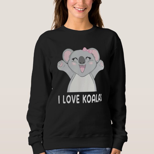 Camiseta I Love Koalas Cute Koala (Frente)