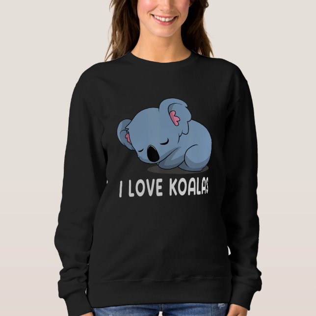 Camiseta I Love Koalas Cute Koala 2 (Frente)
