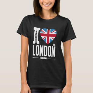 Camiseta I Love London I Heart London Reino Unido