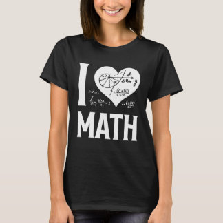 Camiseta I Love Math 2