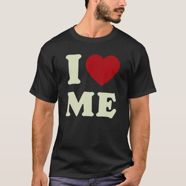 Camiseta I Love Me Y2K Aesthetic Brown Downtown Girl (Frente)
