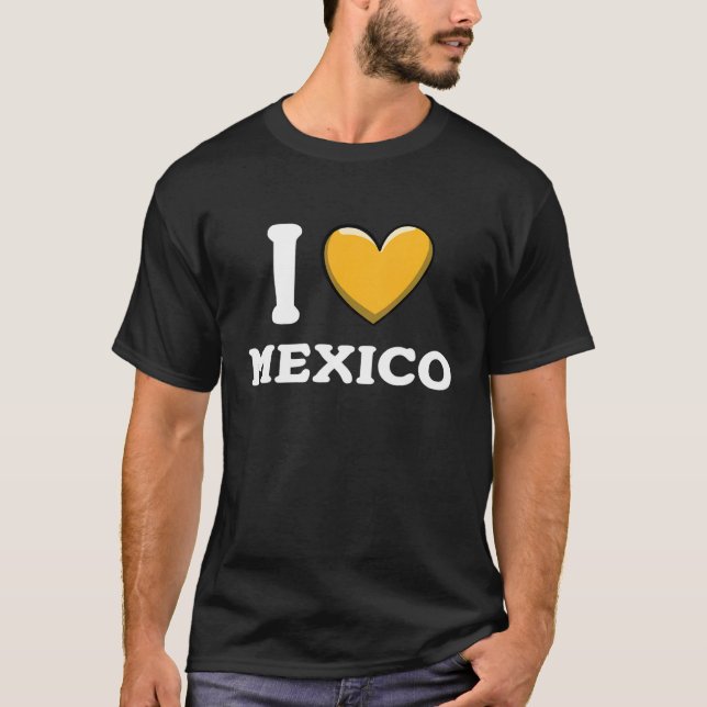Camiseta I Love Mexico 11 (Frente)