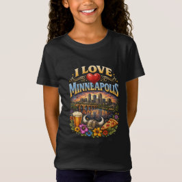 Camiseta I Love Minneapolis