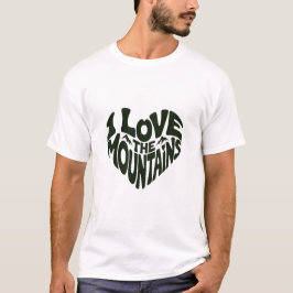 Camiseta I love mountains