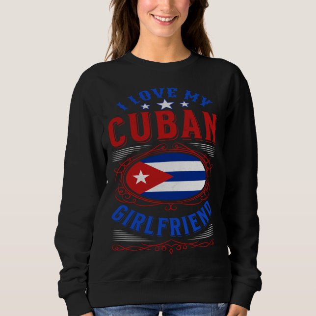 Camiseta I love my Cuban girlfriend (Frente)