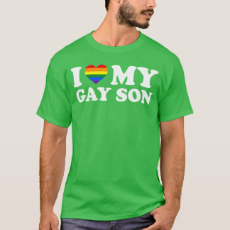 Camiseta I Love My Gay Son funny