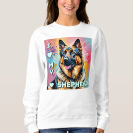 Camiseta I love my German Shepherd