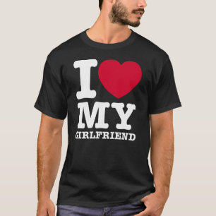 Camiseta I LOVE MY Girlfriend 