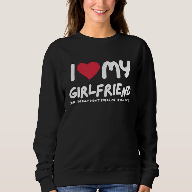 Camiseta I Love My Girlfriend  I Heart My Girlfriend  Funny (Frente)