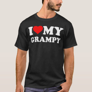 Camiseta I Love My Grampy Heart funny