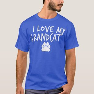 Camiseta I Love My Grandcat