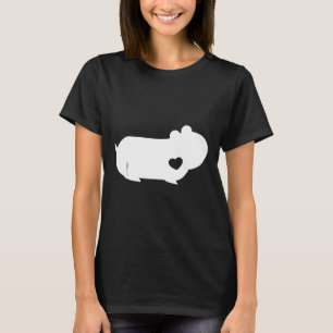 Camiseta I Love My Guinea Pig Guinea Pig Vintage