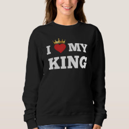 Camiseta I love my king 