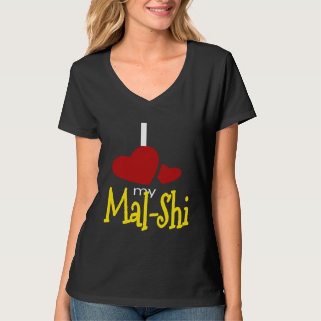 Camiseta I Love My Mal Shi (Frente)