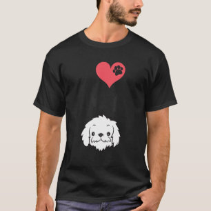 Camiseta I Love My Maltese Dog Maltese Owner