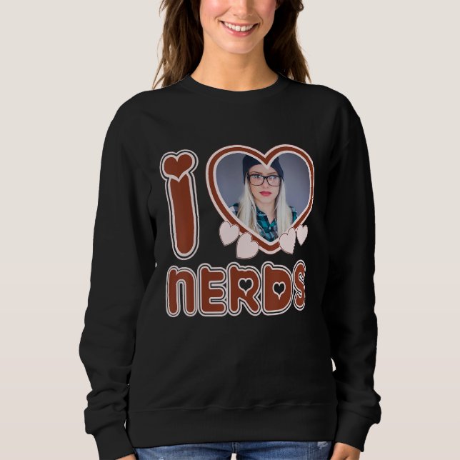 Camiseta I Love Nerds (Frente)