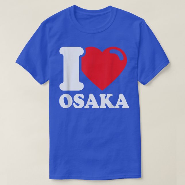 Camiseta I Love Osaka  (Frente do Design)