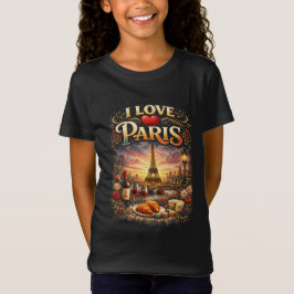 Camiseta I Love Paris