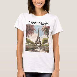 Camiseta I love Paris